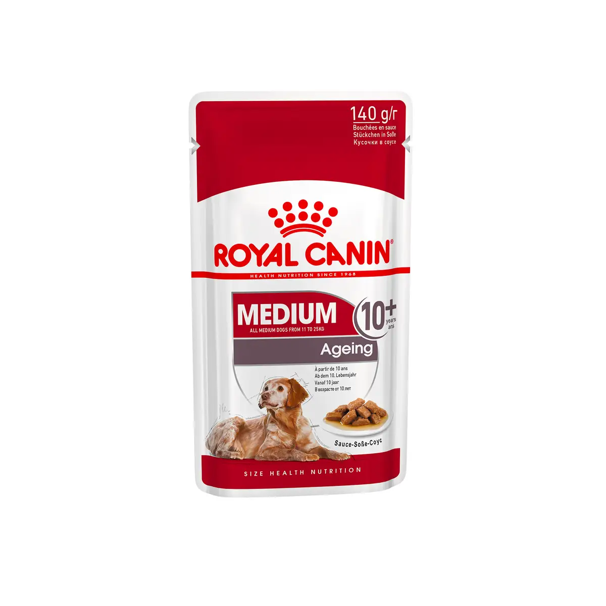 Royal Canin - Ageing 10+ Medium Gravy Wet Food 140g