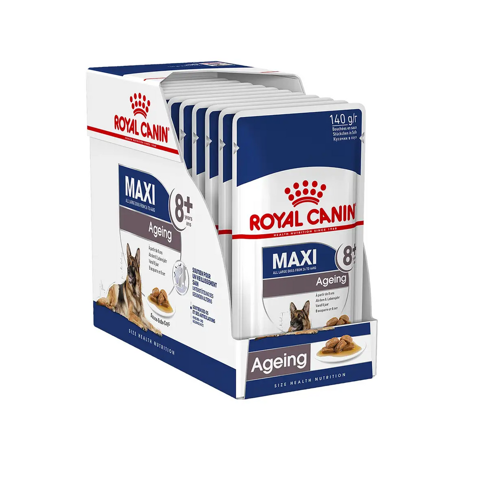 Royal Canin - Ageing 8+ MAXI Gravy Wet Food 140g