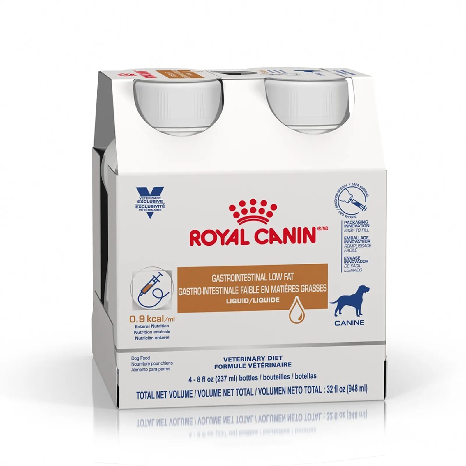  CANIN GI LOW FAT LIQUID 200ml × 3 Royal Canin Veterinary GI Low Fat Liquid 3 x 200ml Liquid