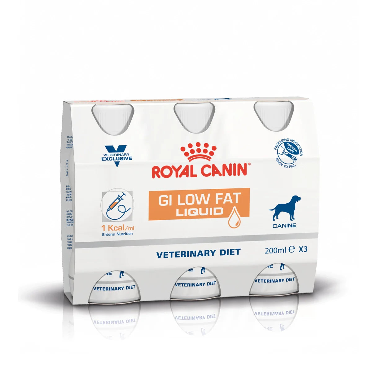 ドッグフード  CANIN GI LOW FAT LIQUID 200ml x 11 Royal Canin Canine GI Low Fat Liquid - Vetopia Online Store – VetSPLY