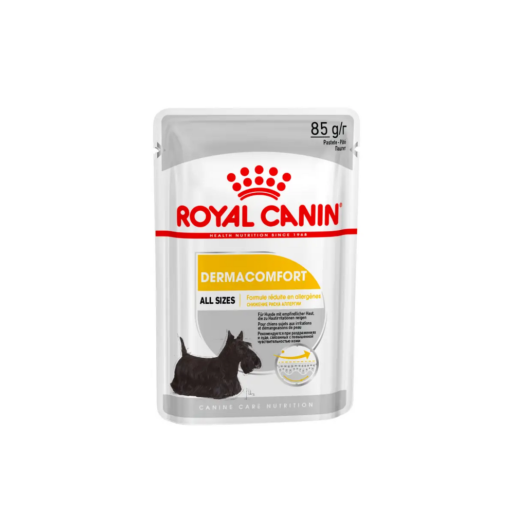 Royal Canin - Dermacomfort Dog Loaf Wet Food 85g x12