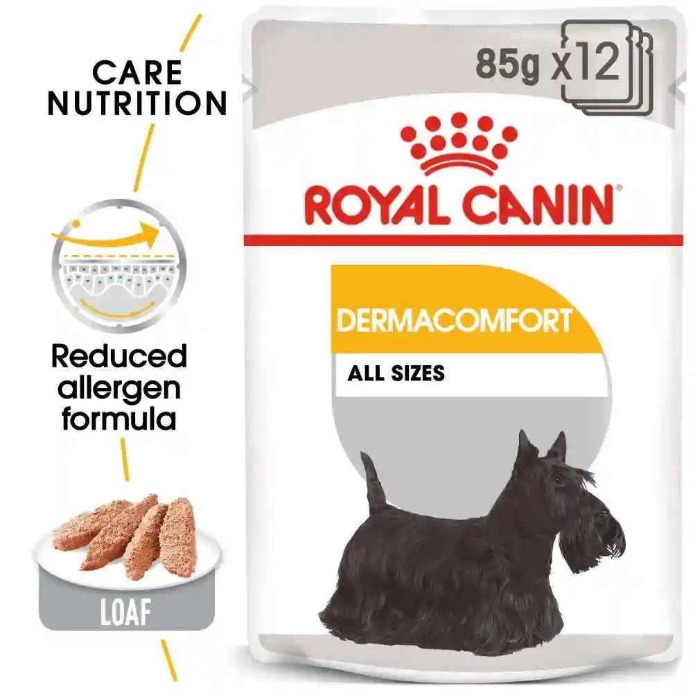 Royal Canin - Dermacomfort Dog Loaf Wet Food 85g