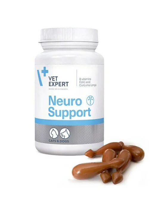 Vet Expert Neuro Support (Nerves Supplement for Dogs & Cats) 45 twist-off capsules