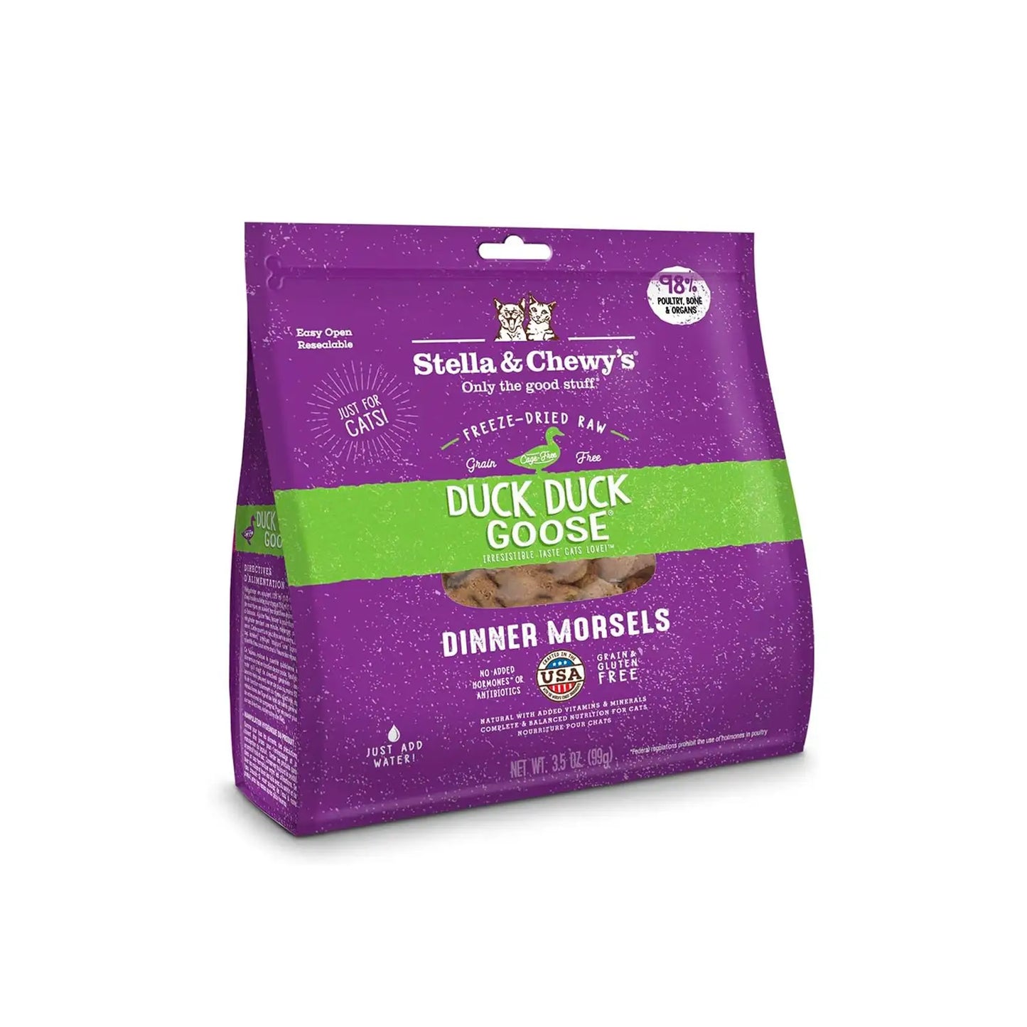 Stella & Chewy's - Freeze Dried Duck Duck Goose Dinners Morsels (Cats)