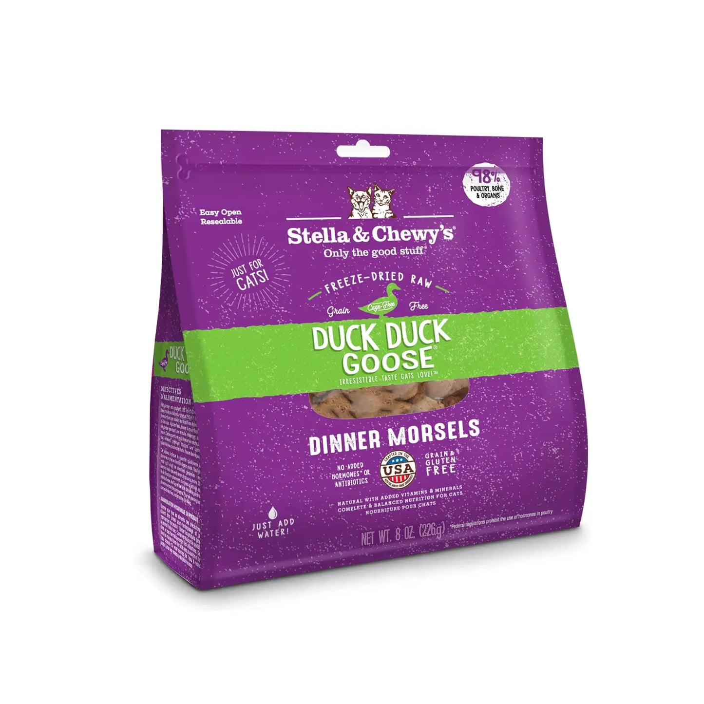 Stella & Chewy's - Freeze Dried Duck Duck Goose Dinners Morsels (Cats)