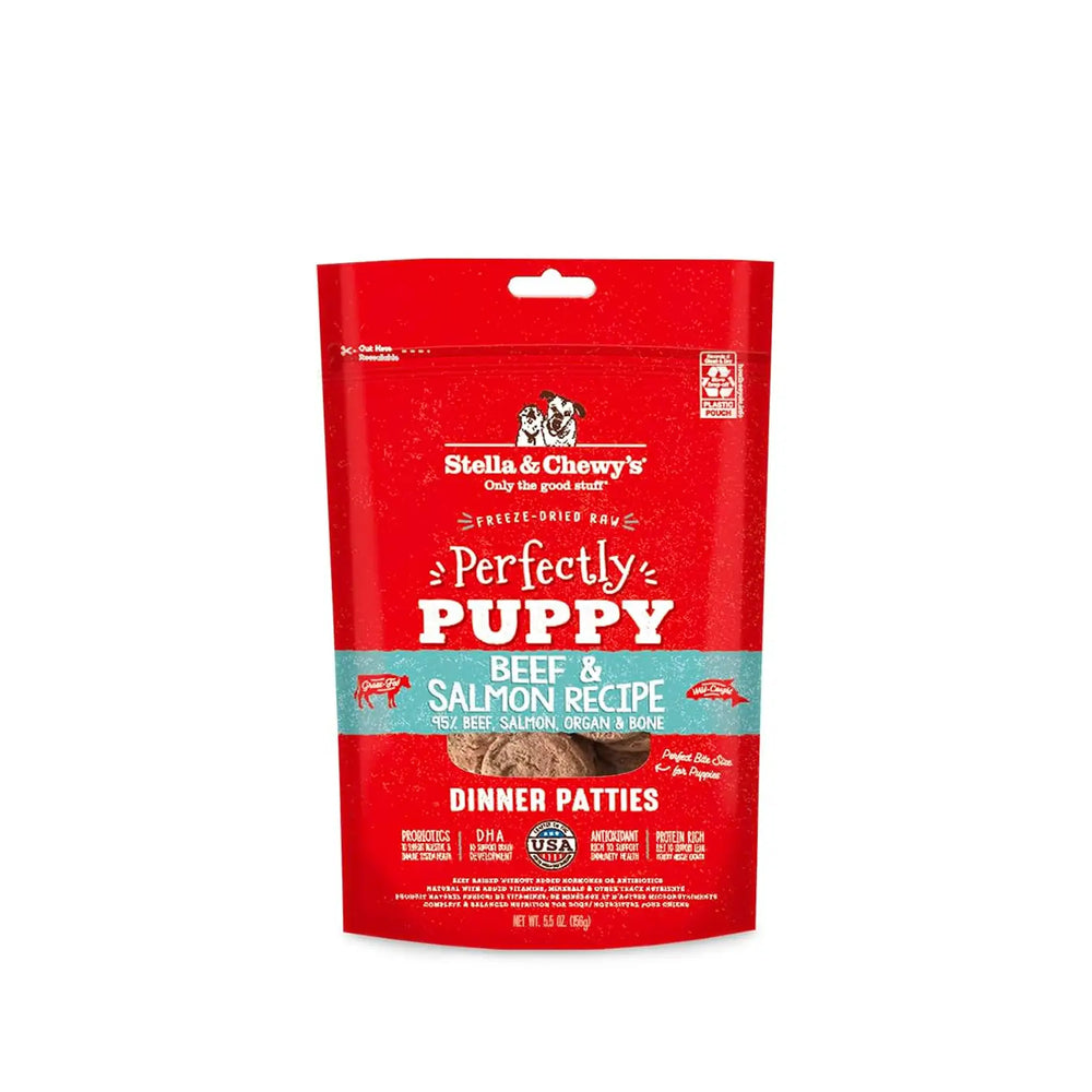 Stella & Chewy's - Freeze Dried Perfectly Puppy Beef & Salmon Dinner Patties