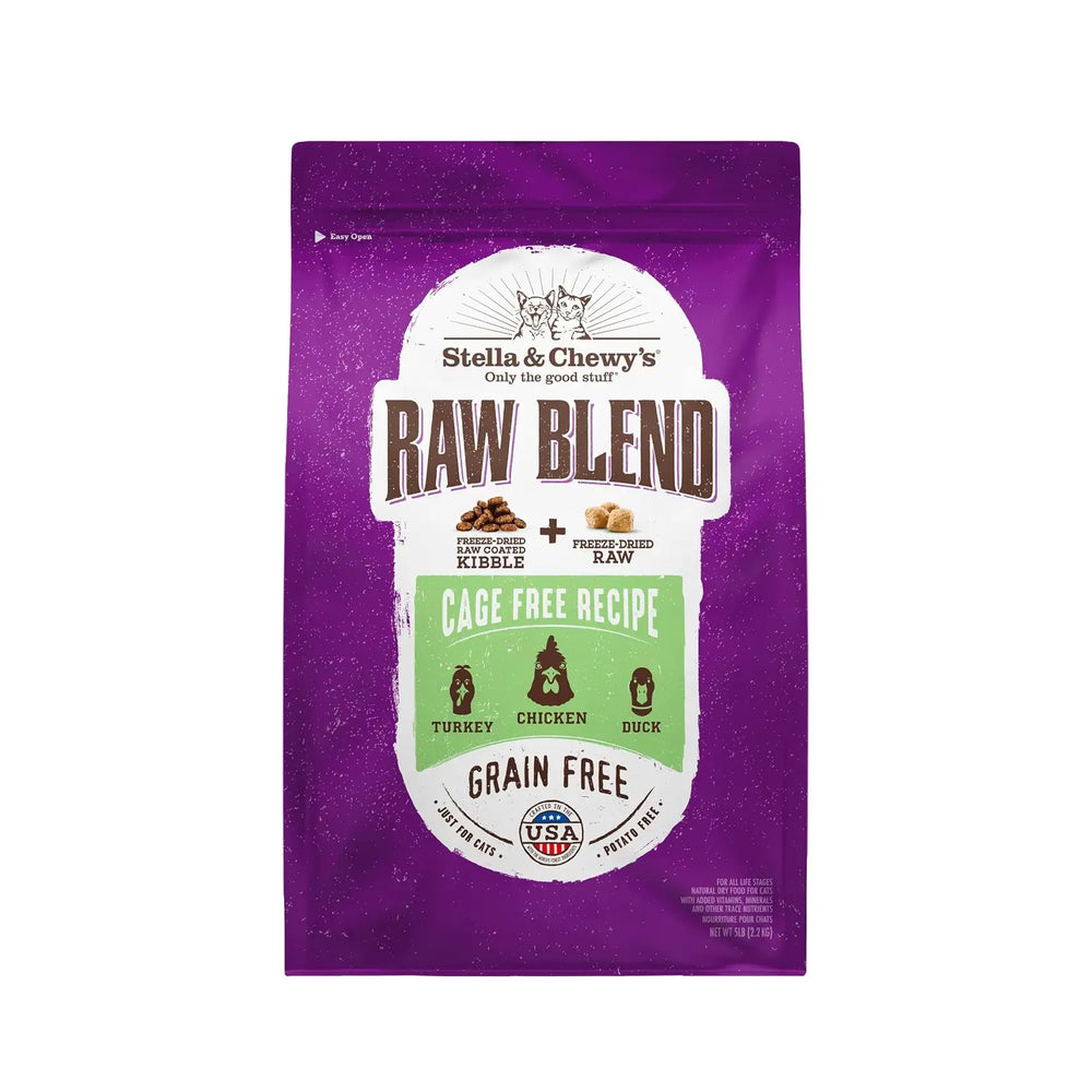 Stella & Chewy's - Freeze Dried Raw Blend Kibble for Cats (Cage Free Recipe)