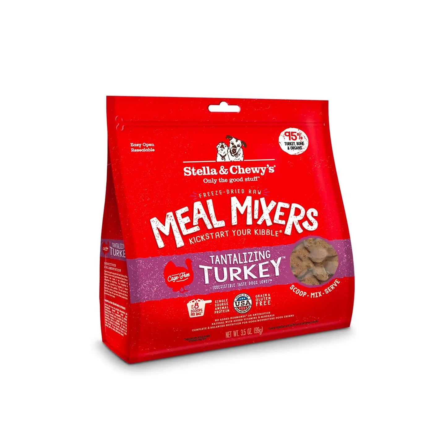 Stella & Chewy's - Freeze Dried Tantalizing Turkey Meal Mixers