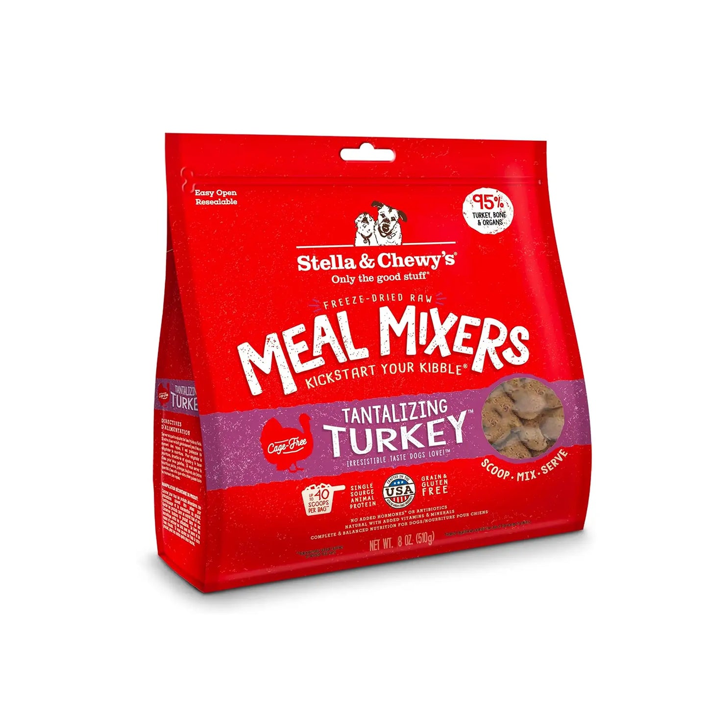 Stella & Chewy's - Freeze Dried Tantalizing Turkey Meal Mixers