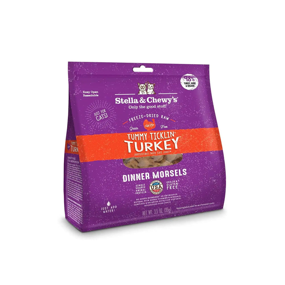 Stella & Chewy's - Freeze Dried Tummy Ticklin' Turkey Dinners Morsels (Cats)