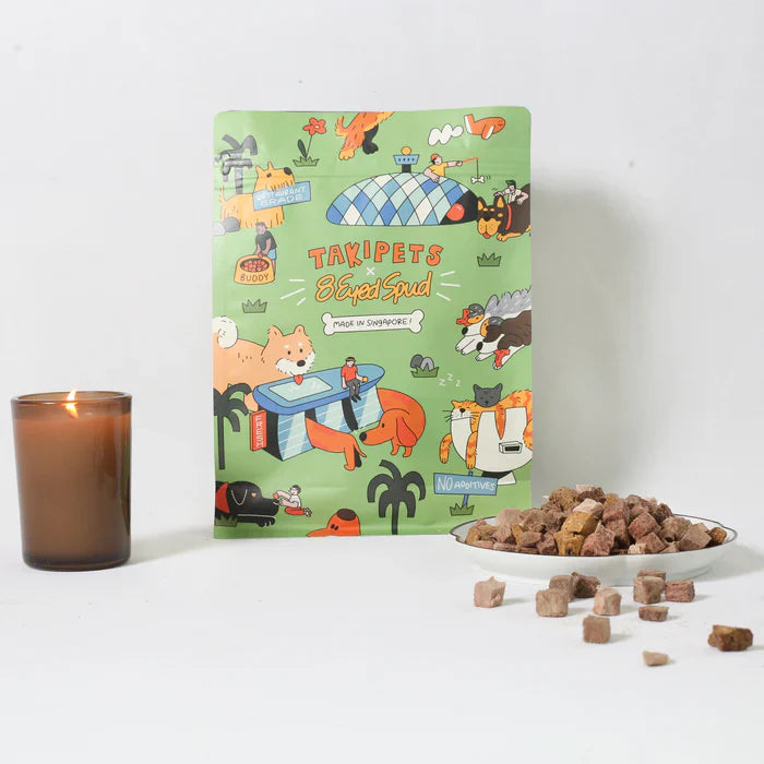 Taki Freeze Dried Treats for Dogs & Cats - Essential Beef Platter (approx. 300g)
