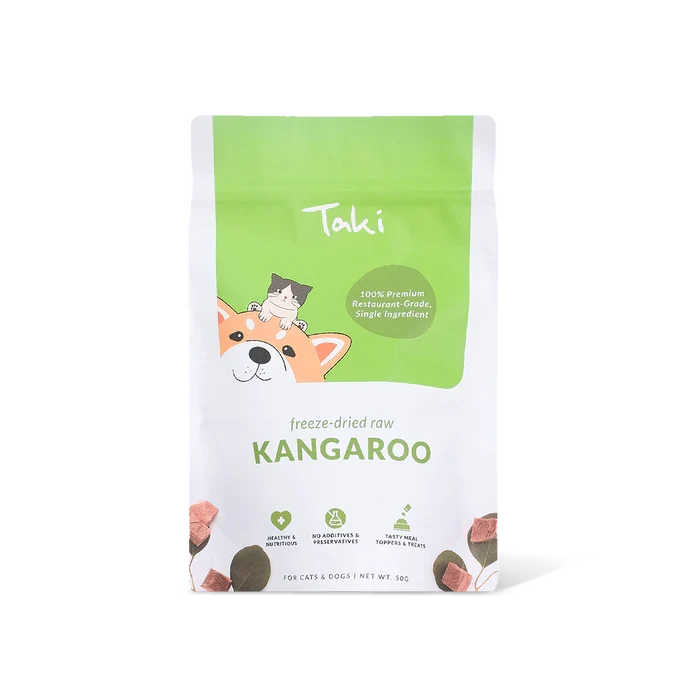 Taki Freeze Dried Treats for Dogs & Cats - Kangaroo 50g