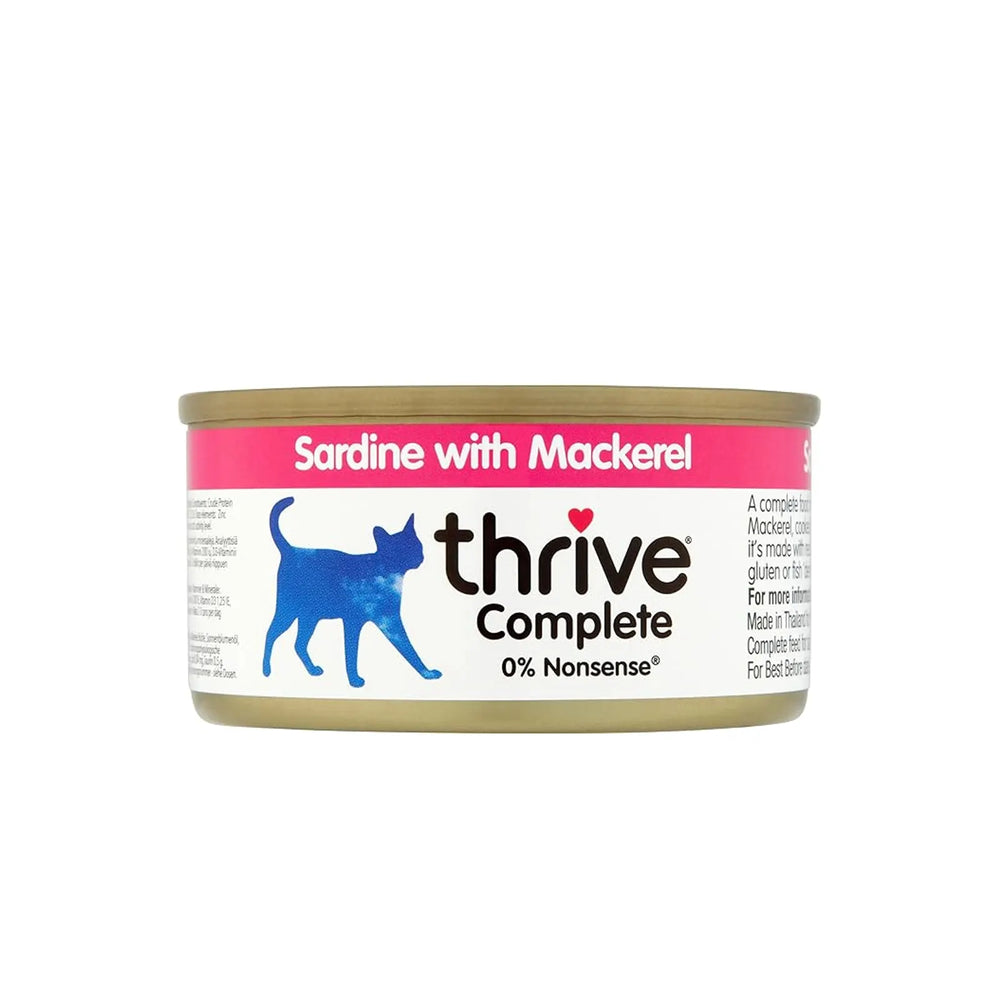 Thrive - COMPLETE 100% Sardine and Mackerel 75g