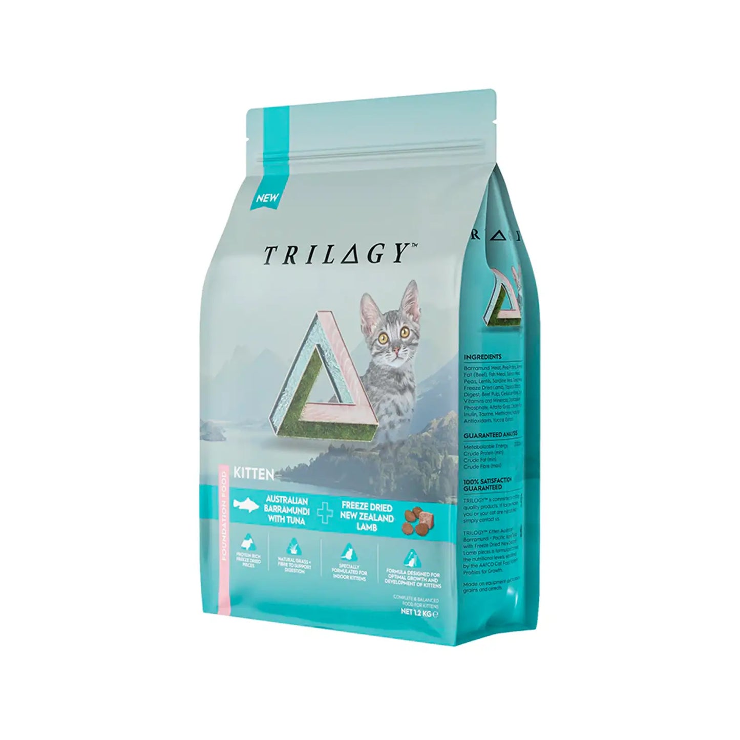 Trilogy - Grain Free Kitten Cat Food (Barramundi & Tuna)