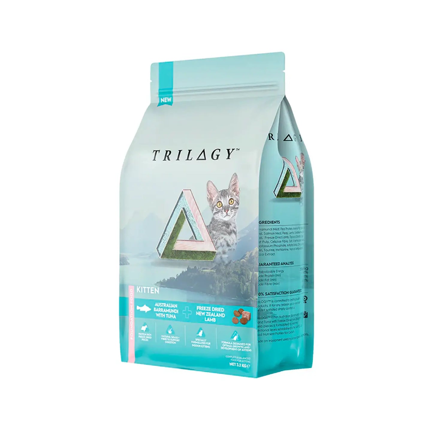 Trilogy - Grain Free Kitten Cat Food (Barramundi & Tuna)