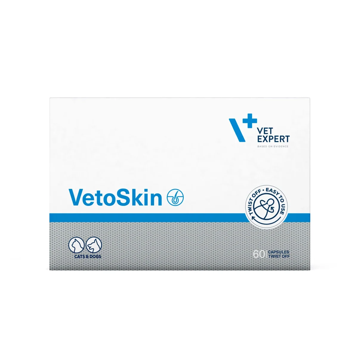 Vet Expert | VetoSkin (Skin & Coat Supplement for Dogs & Cats)