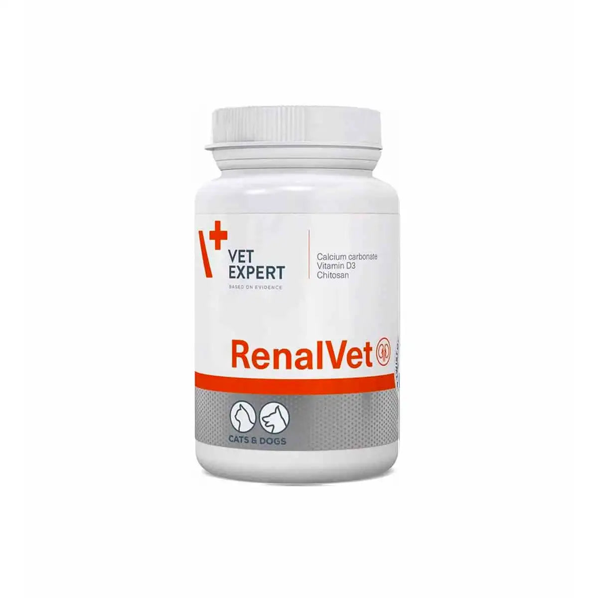 Vet Expert RenalVet (Kidney Supplement for Dogs & Cats) 60 twist-off capsules