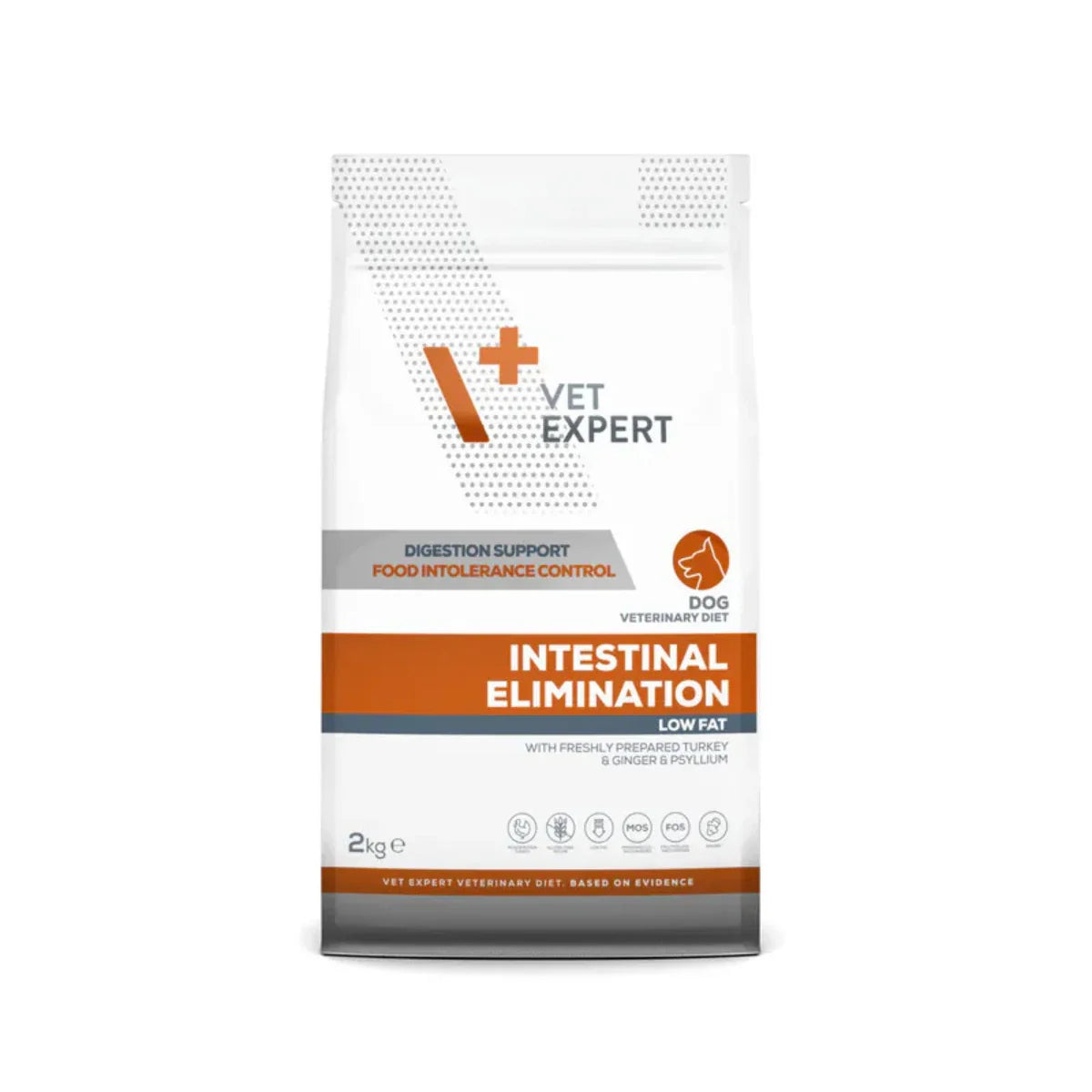 Vet Expert V+ Intestinal Elimination (Low Fat) Dog Dry Food 2kg