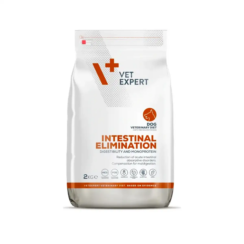 Vet Expert V+ Intestinal Elimination Dog Dry Food 2kg