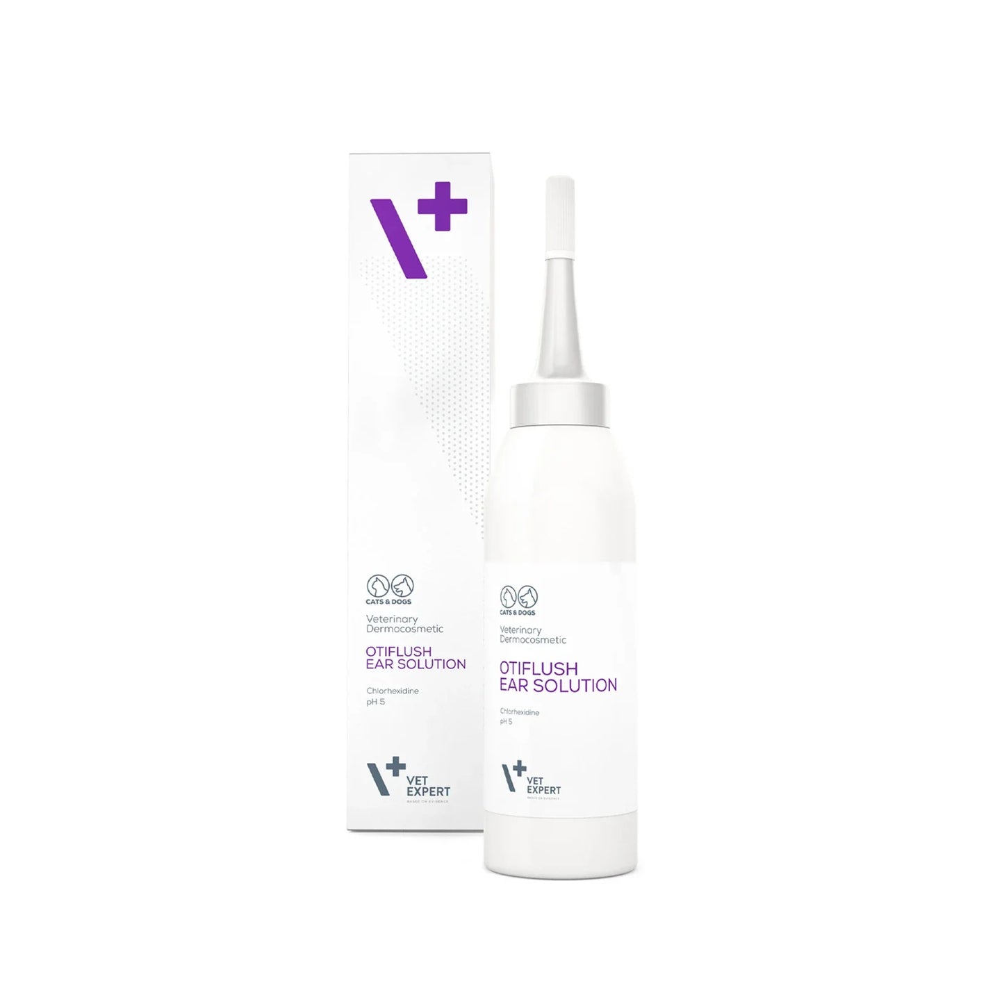Vet Expert | V+ Otiflush Ear Solution 125ml