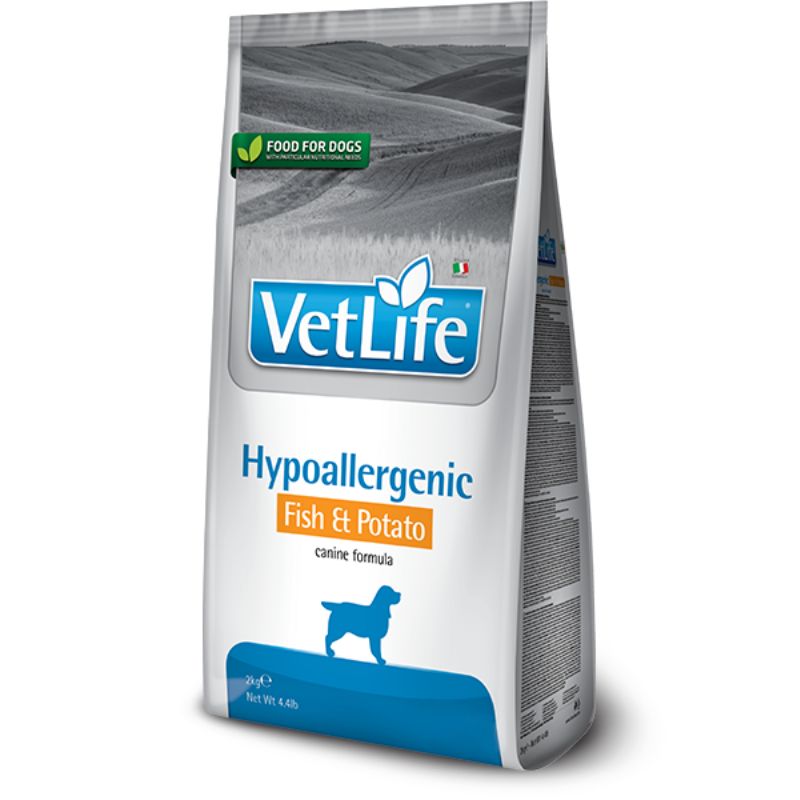 Vet Life - Canine Formula Prescription Diet - Hypoallergenic (Fish & Potato)