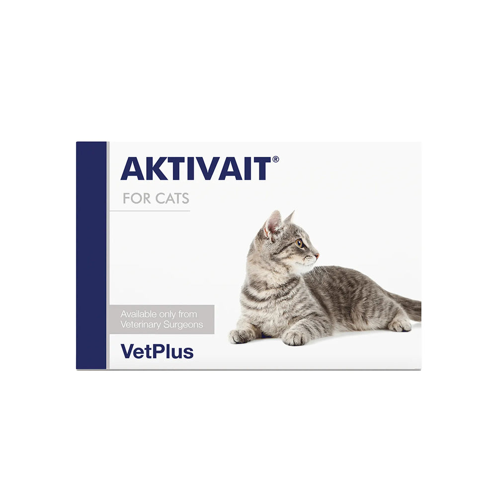 VetPlus - Aktivait Cat Brain Health Supplements - 60caps