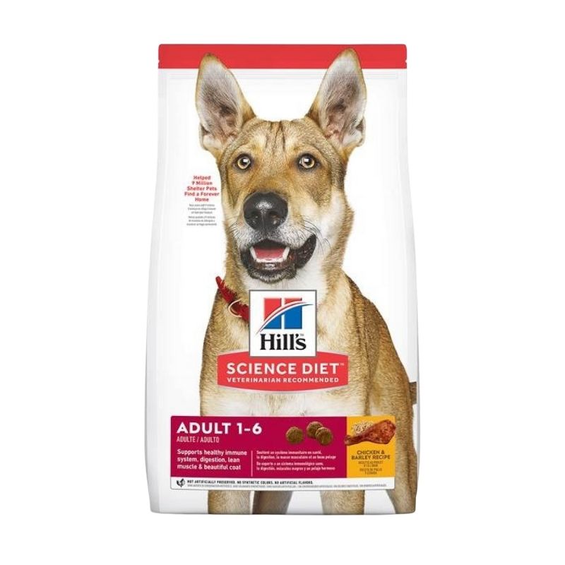 Hill's Science Diet Adult Dog Food (Chicken & Barley) - Vetopia Online Store
