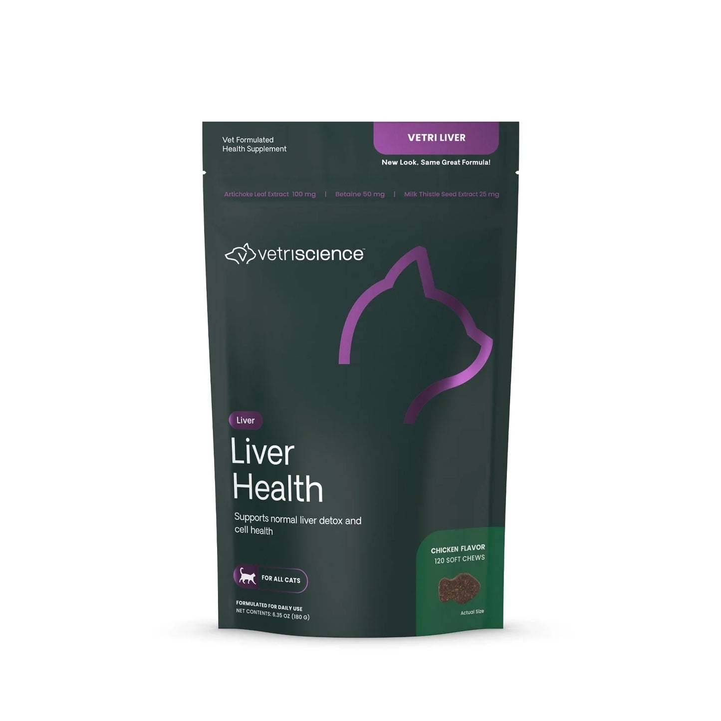 VetriScience | Vetri Liver Feline Bite Sized Chews | Vetopia