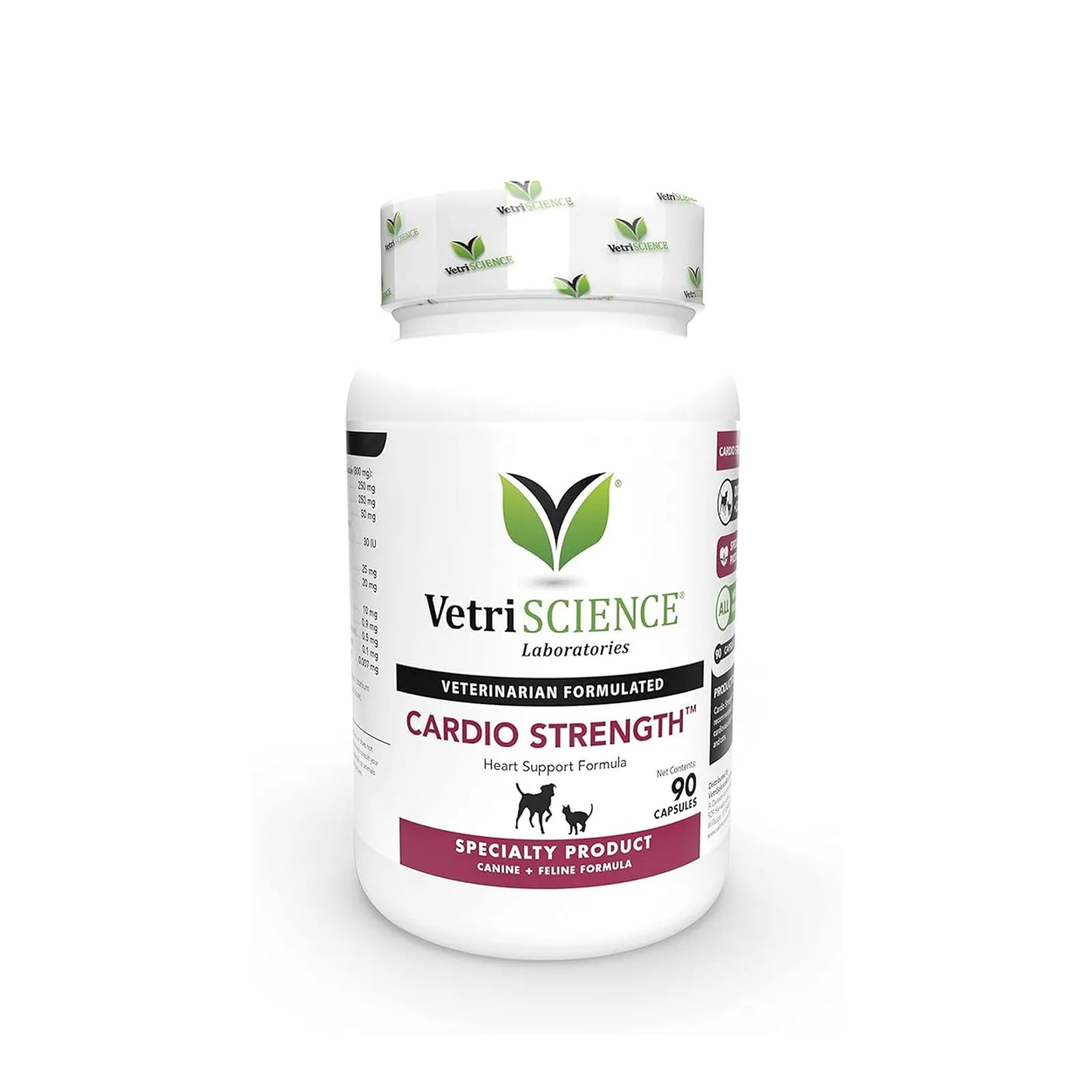 VetriScience - Cardio Strength (Heart Supplement for Dogs & Cats) 90 Chews