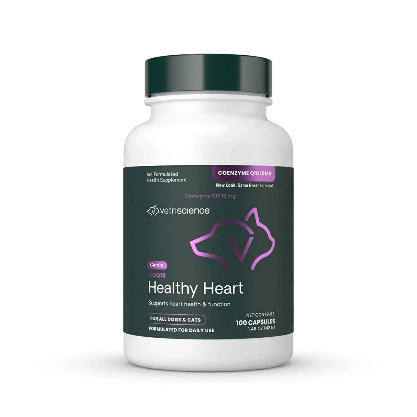 VetriScience | Coenzyme Q10 Antioxidant Supplement for Dogs & Cats
