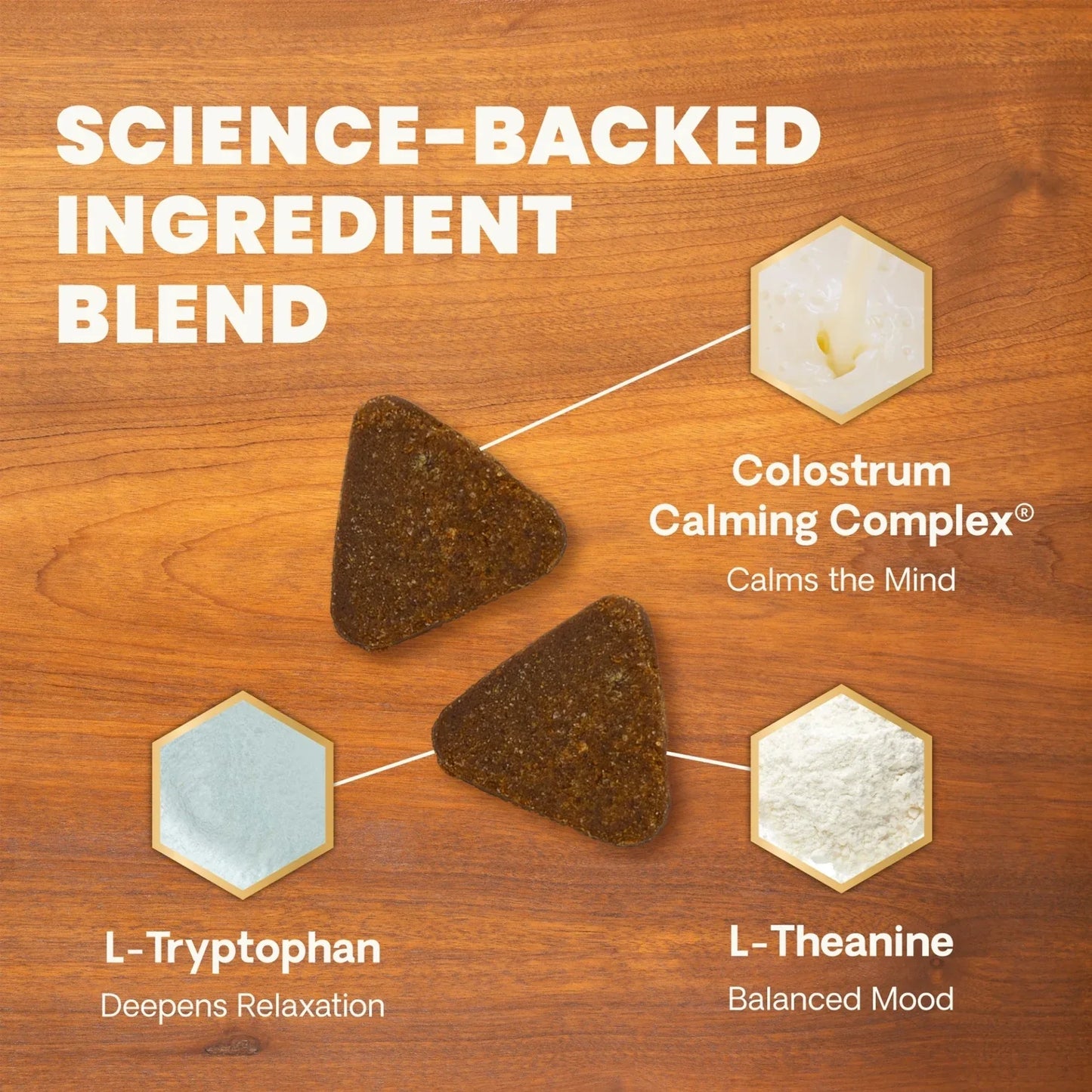 VetriScience - Composure PRO Bite-Sized Chews (Calming Supplements for Dogs & Cats) 60