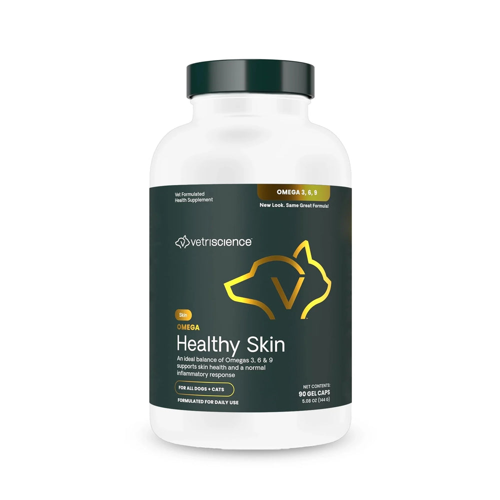 VetriScience - Omega 3,6,9 Pro (Skin Supplements for Dogs & Cats) 30 Gel Caps
