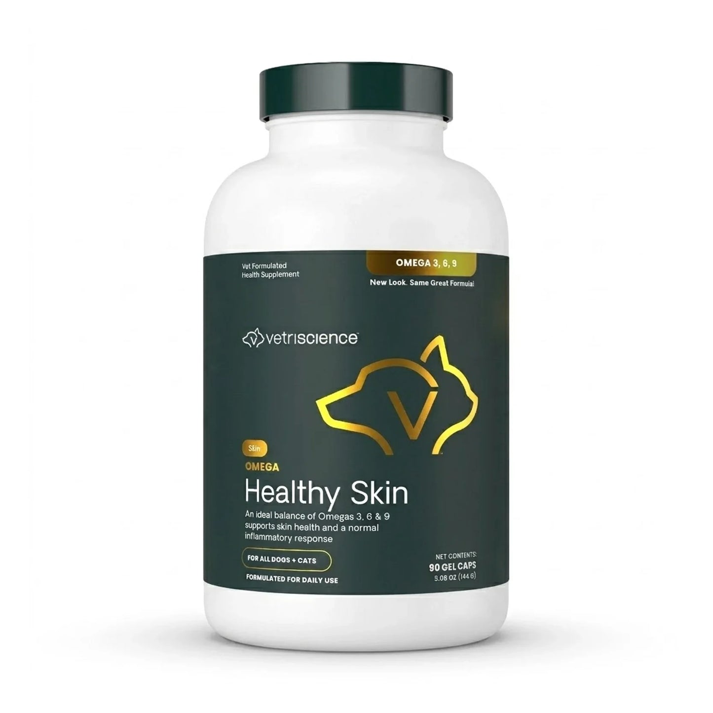 VetriScience | Omega Healthy Skin Fish Oil for Dogs & Cats | Vetopia