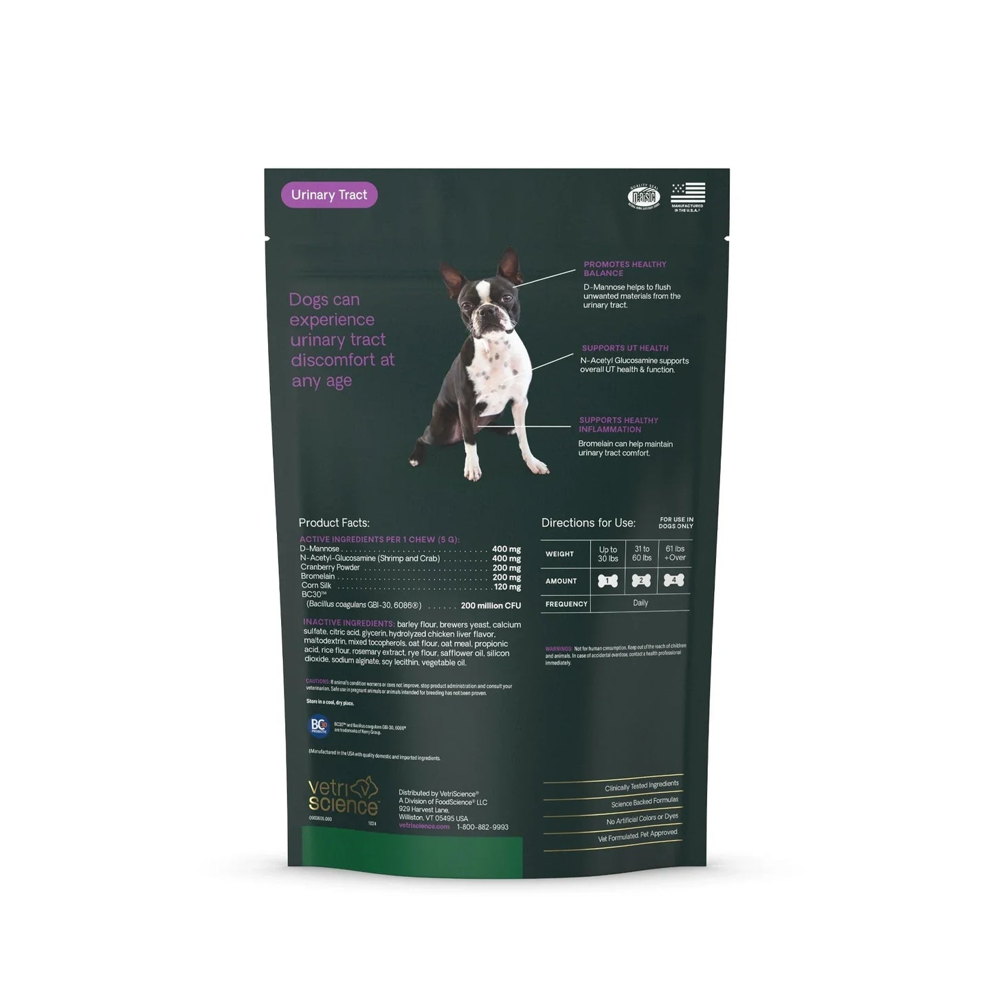 VetriScience | UT Strength Pro Canine Supplement Chews | Vetopia