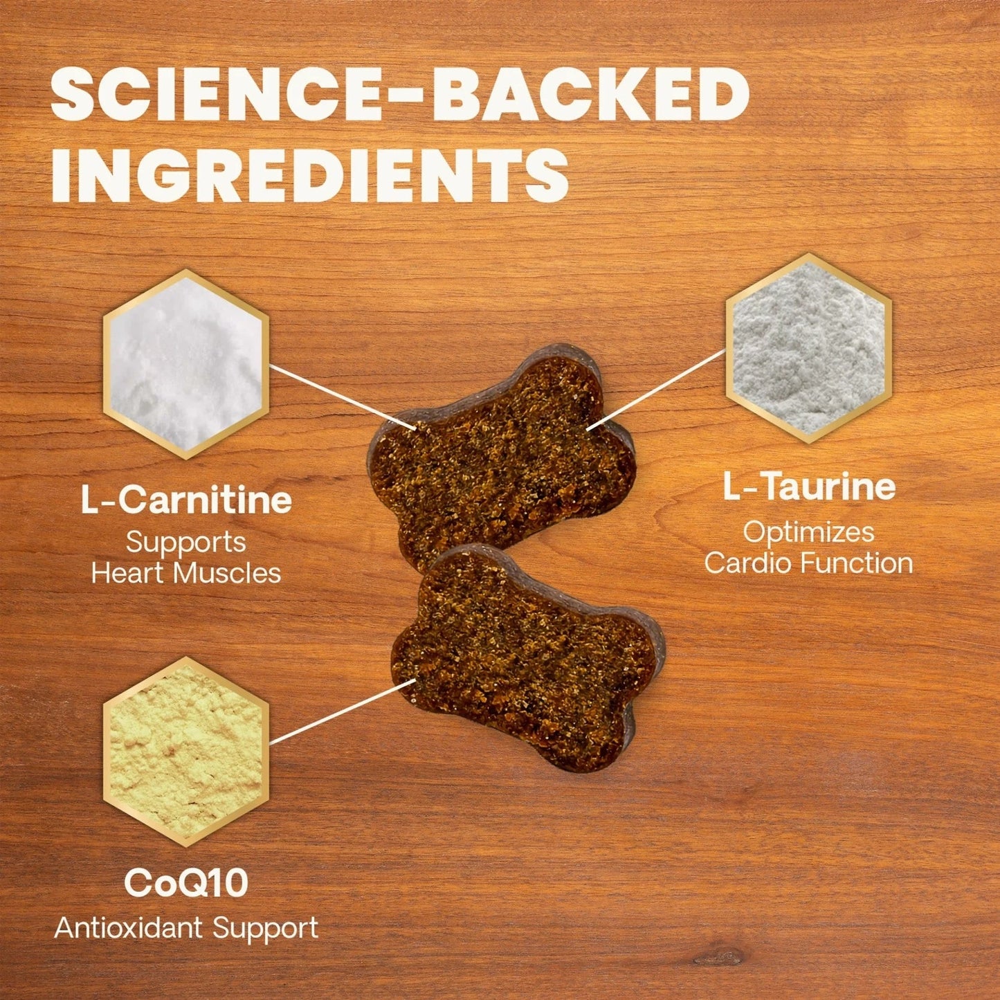 VetriScience - Vetri Cardio Canine Bite-Sized Chews (Heart Supplement for Dogs) 60 Chews