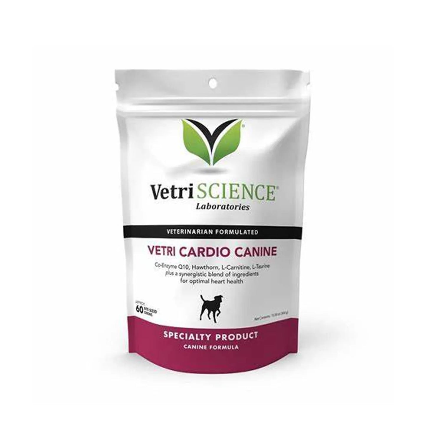 VetriScience - Vetri Cardio Canine Bite-Sized Chews (Heart Supplement for Dogs) 60 Chews