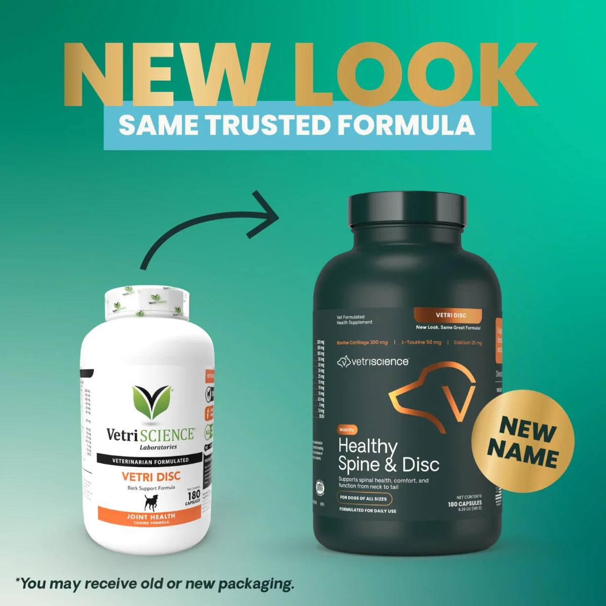 VetriScience - Vetri Disc (Spine Supplements for Dogs) -180 Caps