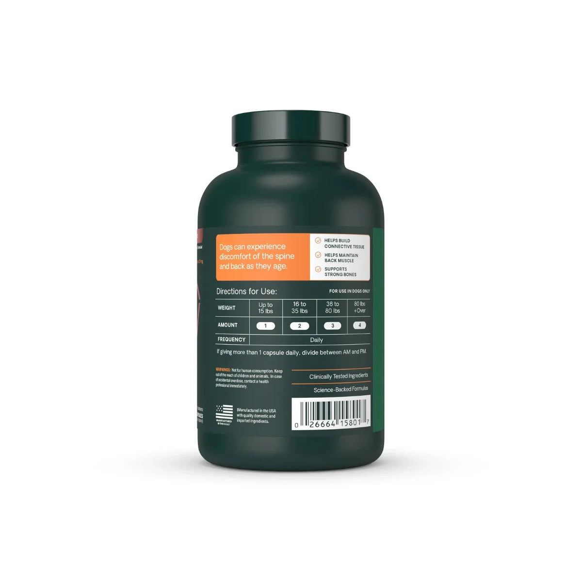 VetriScience - Vetri Disc (Spine Supplements for Dogs) -180 Caps