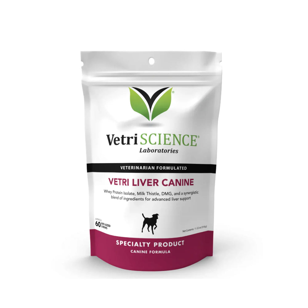 VetriScience - Vetri Liver Canine Bite-Sized Chews (Liver Supplements) 60 Chews