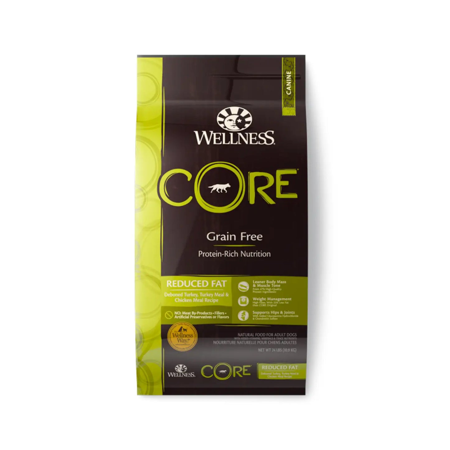 Wellness CORE - Grain Free Dog Food - Reduced Fat