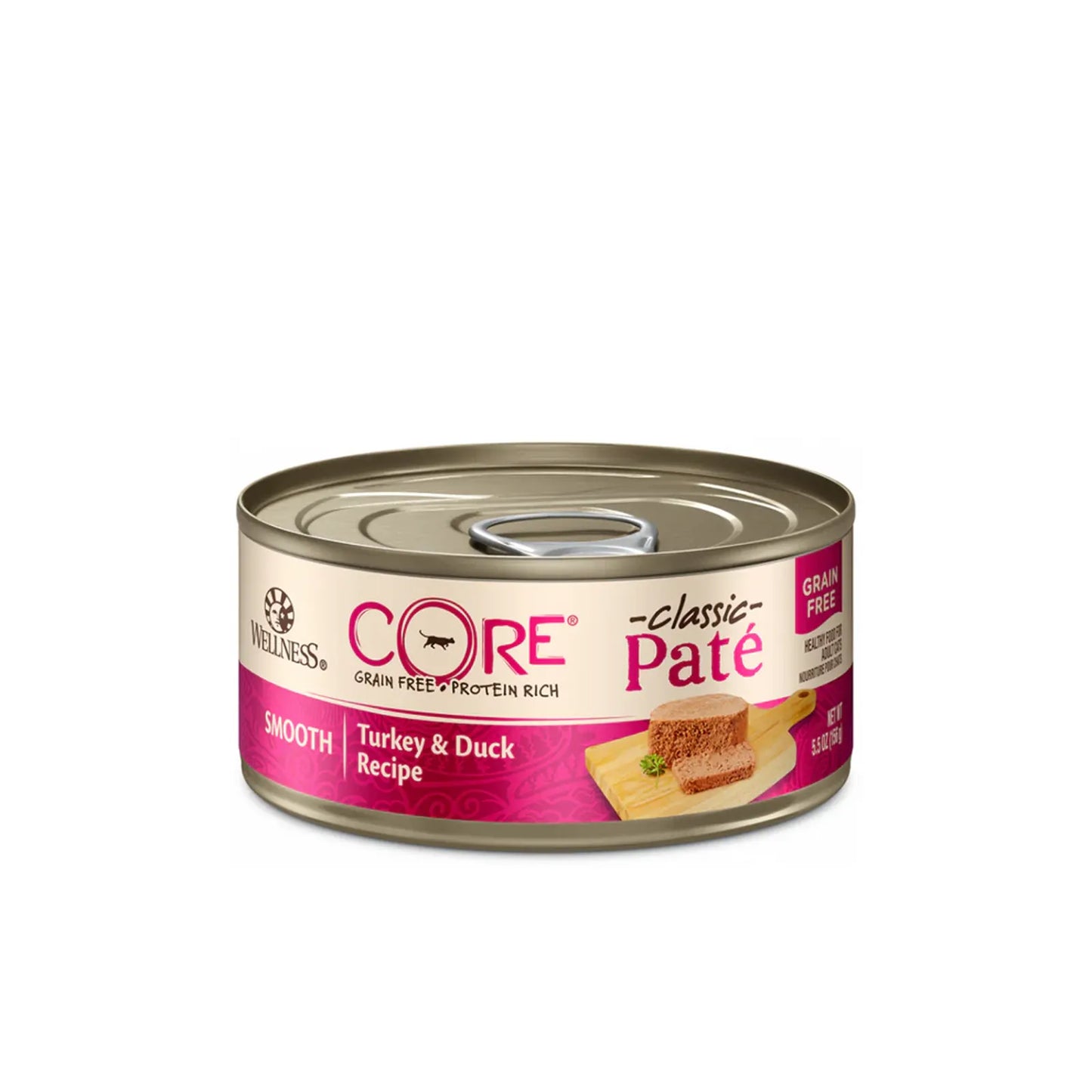 Wellness CORE Grain Free Cat Canned Food - Turkey & Duck 5.5oz