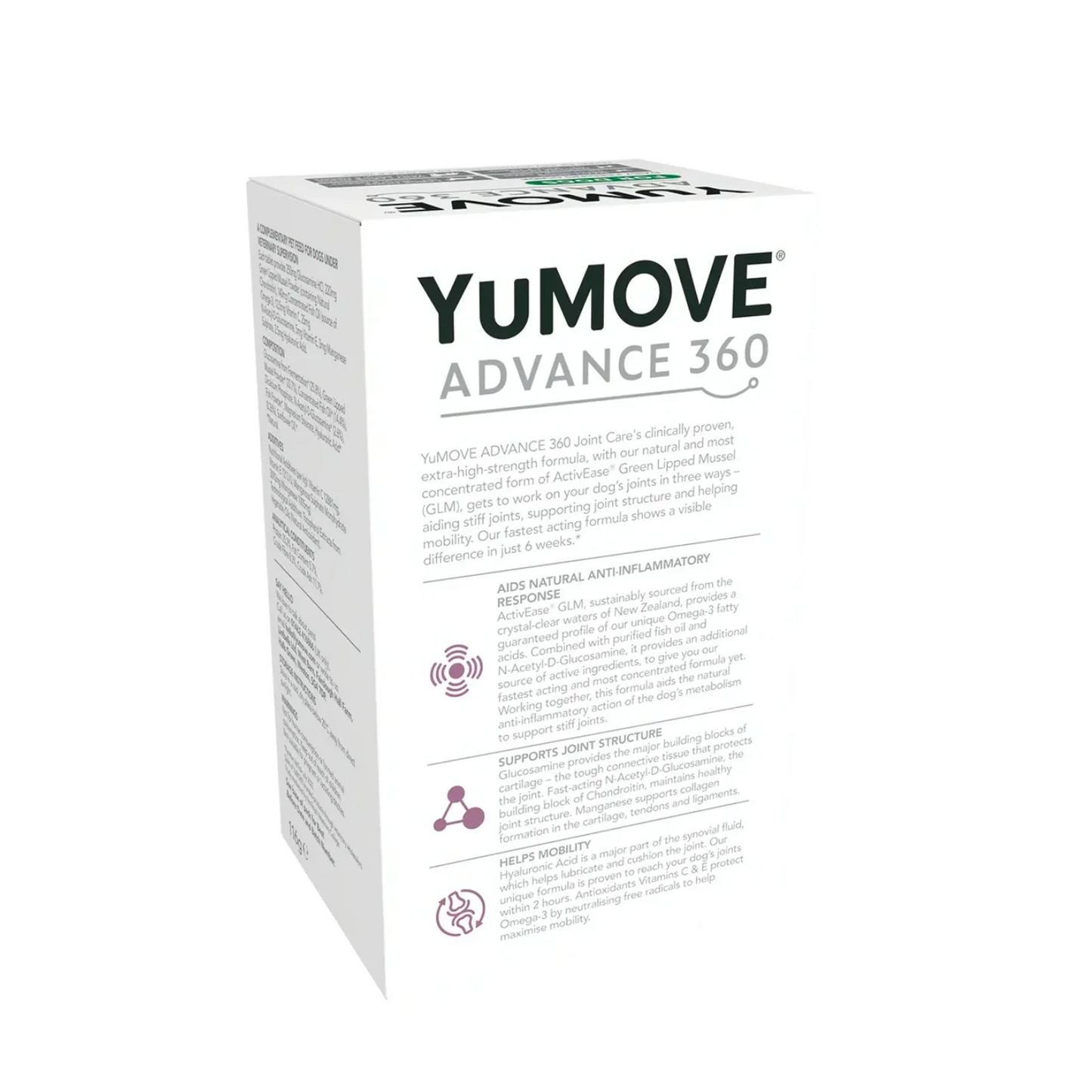 Lintbells | YuMove - Advance 360 Joint Care Dog Supplement (120 Tablets) | Vetopia