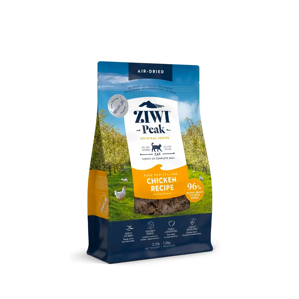 ZiwiPeak Air-Dried Cat Food - Chicken Recipe