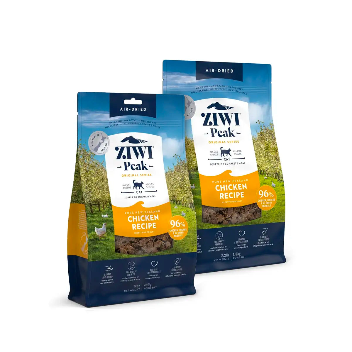 ZiwiPeak Air-Dried Cat Food - Chicken Recipe