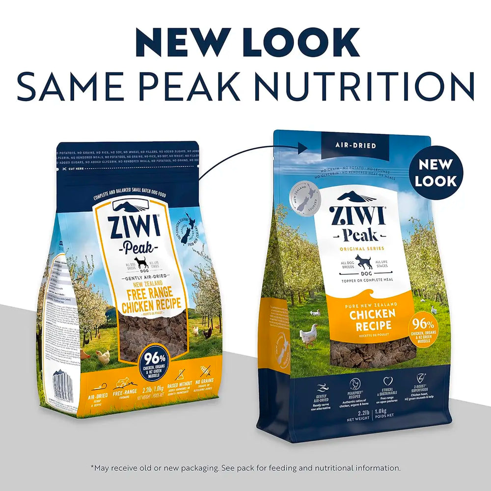 ZiwiPeak Air-Dried Dog Food - Free Range Chicken