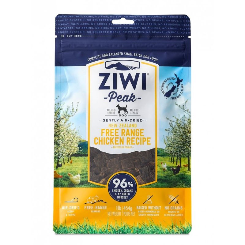 ZiwiPeak Air-Dried Dog Food - Free Range Chicken