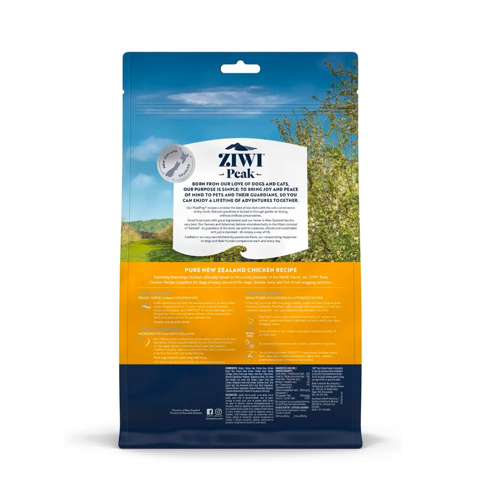 ZiwiPeak Air-Dried Dog Food - Free Range Chicken