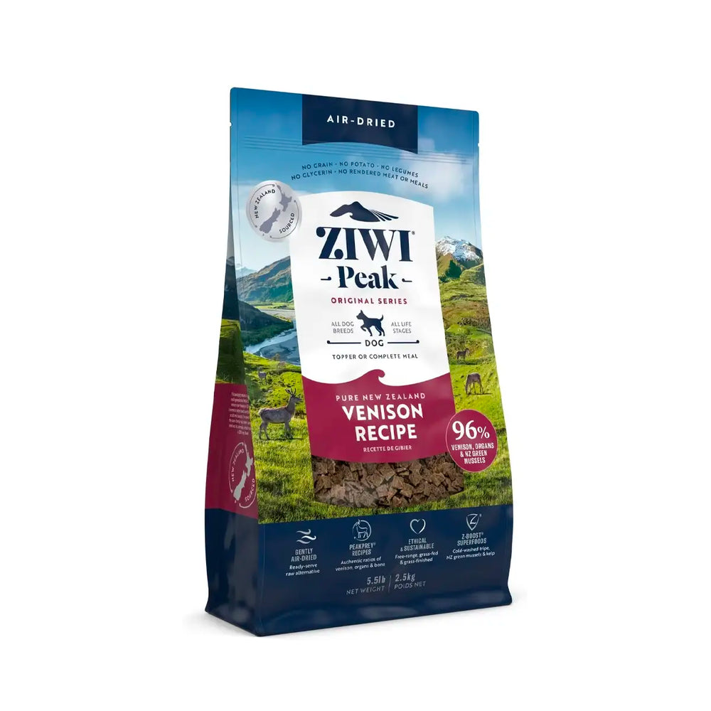 ZiwiPeak Air-Dried Dog Food - Venison