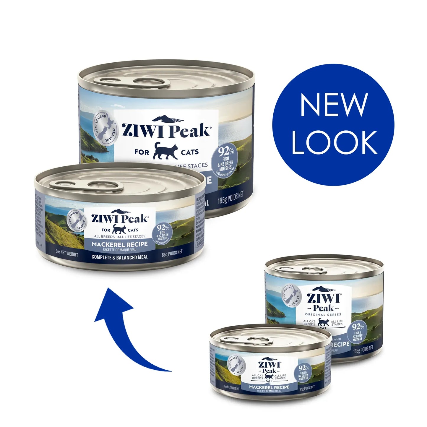 ZIWI Peak | Moist Cat Food - Mackerel Recipe