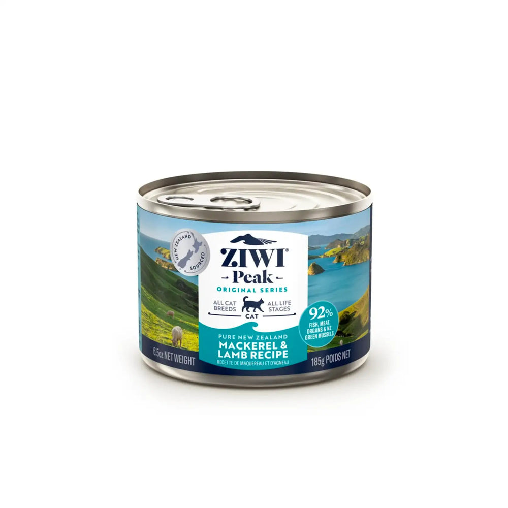 ZiwiPeak Moist Cat Food - Mackerel & Lamb Recipe